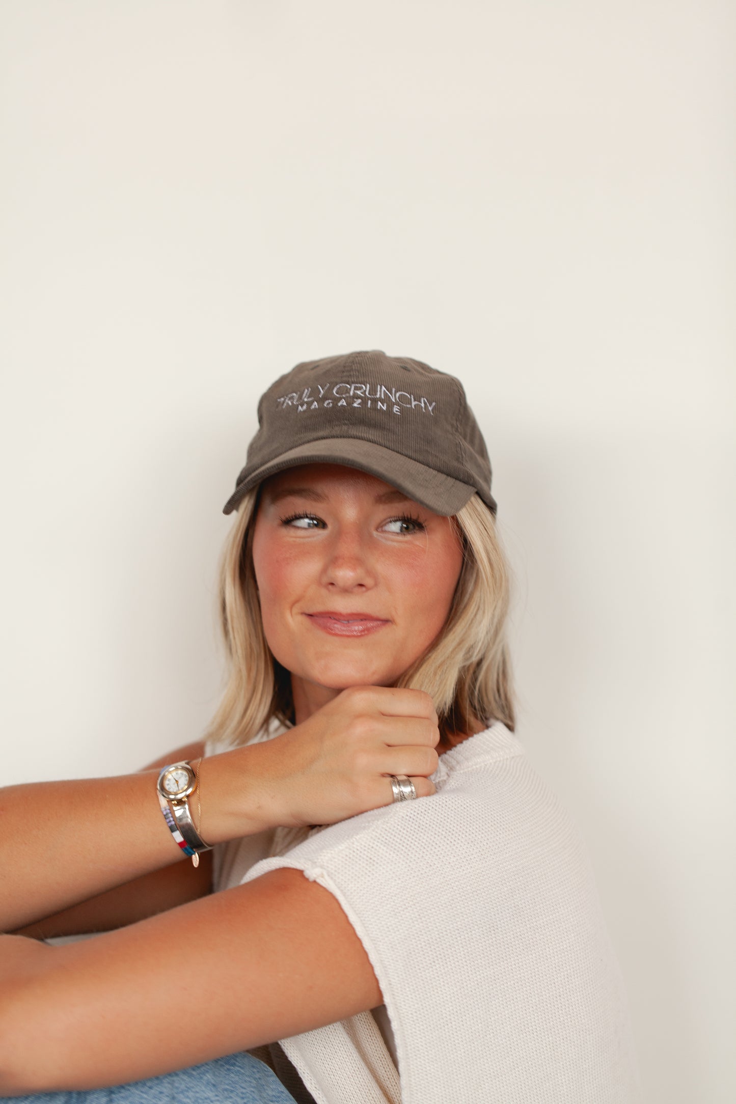 Truly Crunchy Vintage Corduroy Cap